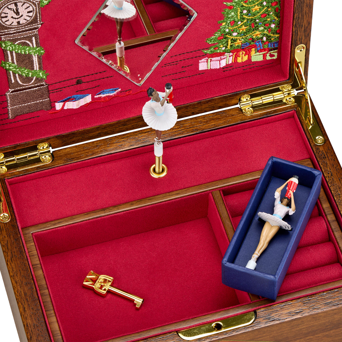 WOLF Nutcracker Ballet Musical Jewellery Box - Michael Jones Jeweller