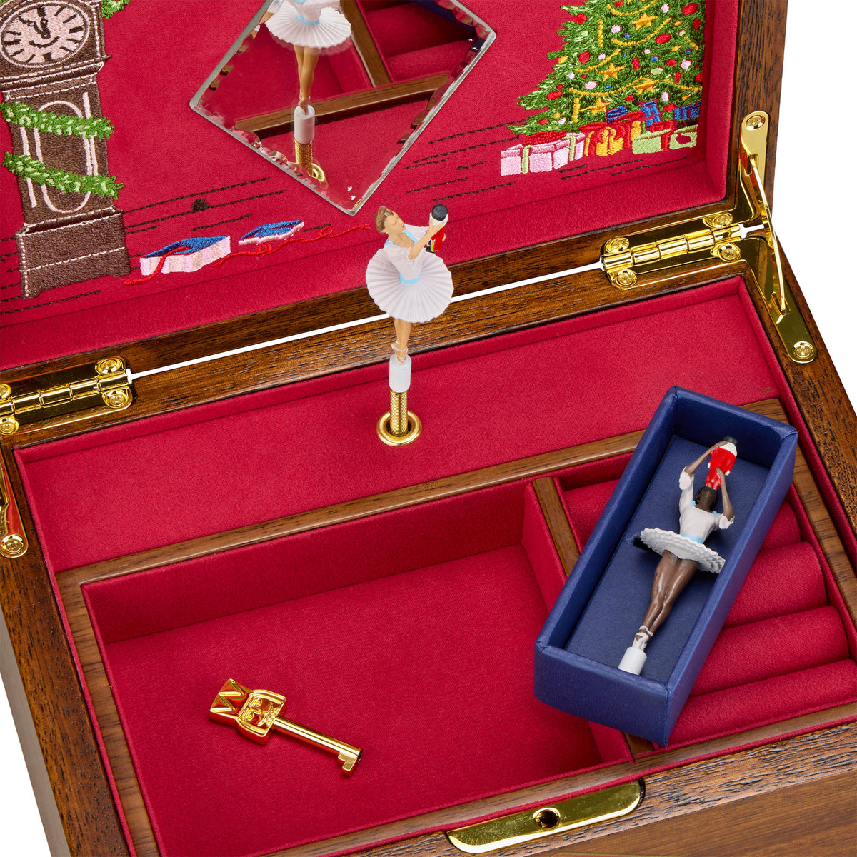 WOLF Nutcracker Ballet Musical Jewellery Box - Michael Jones Jeweller