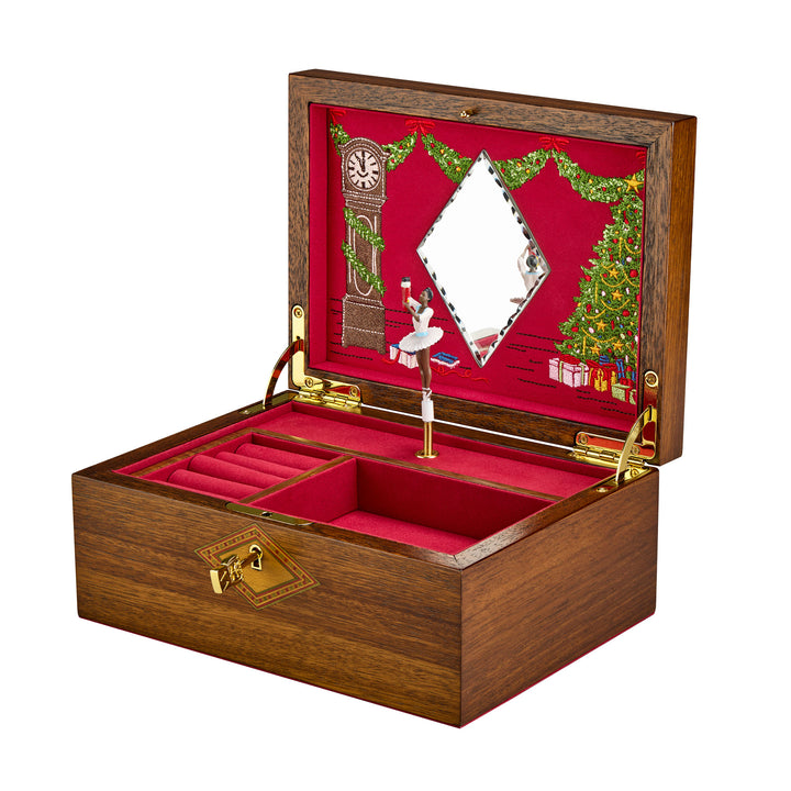 WOLF Nutcracker Ballet Musical Jewellery Box