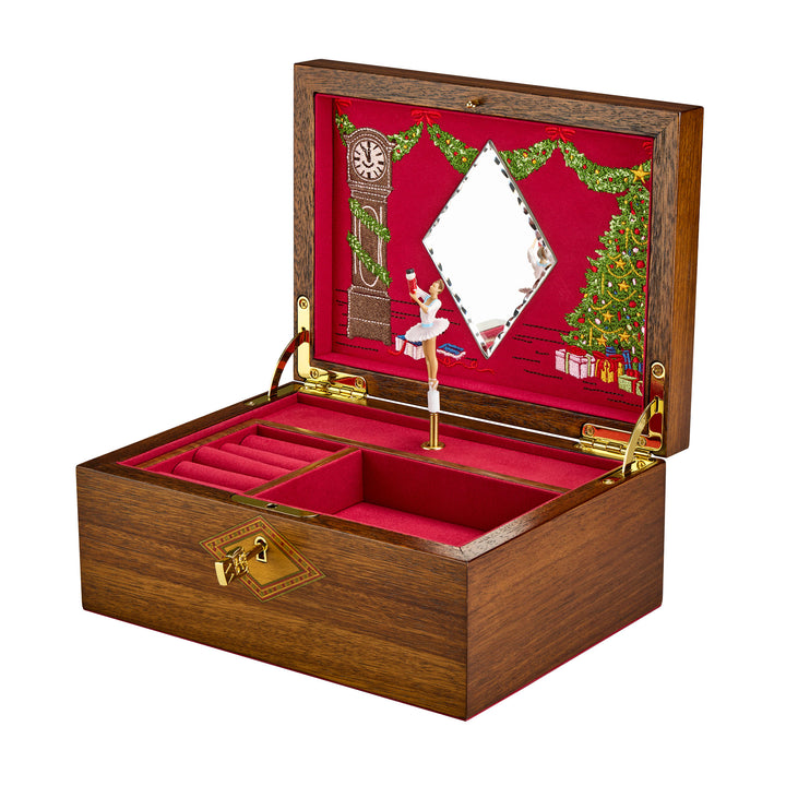 WOLF Nutcracker Ballet Musical Jewellery Box