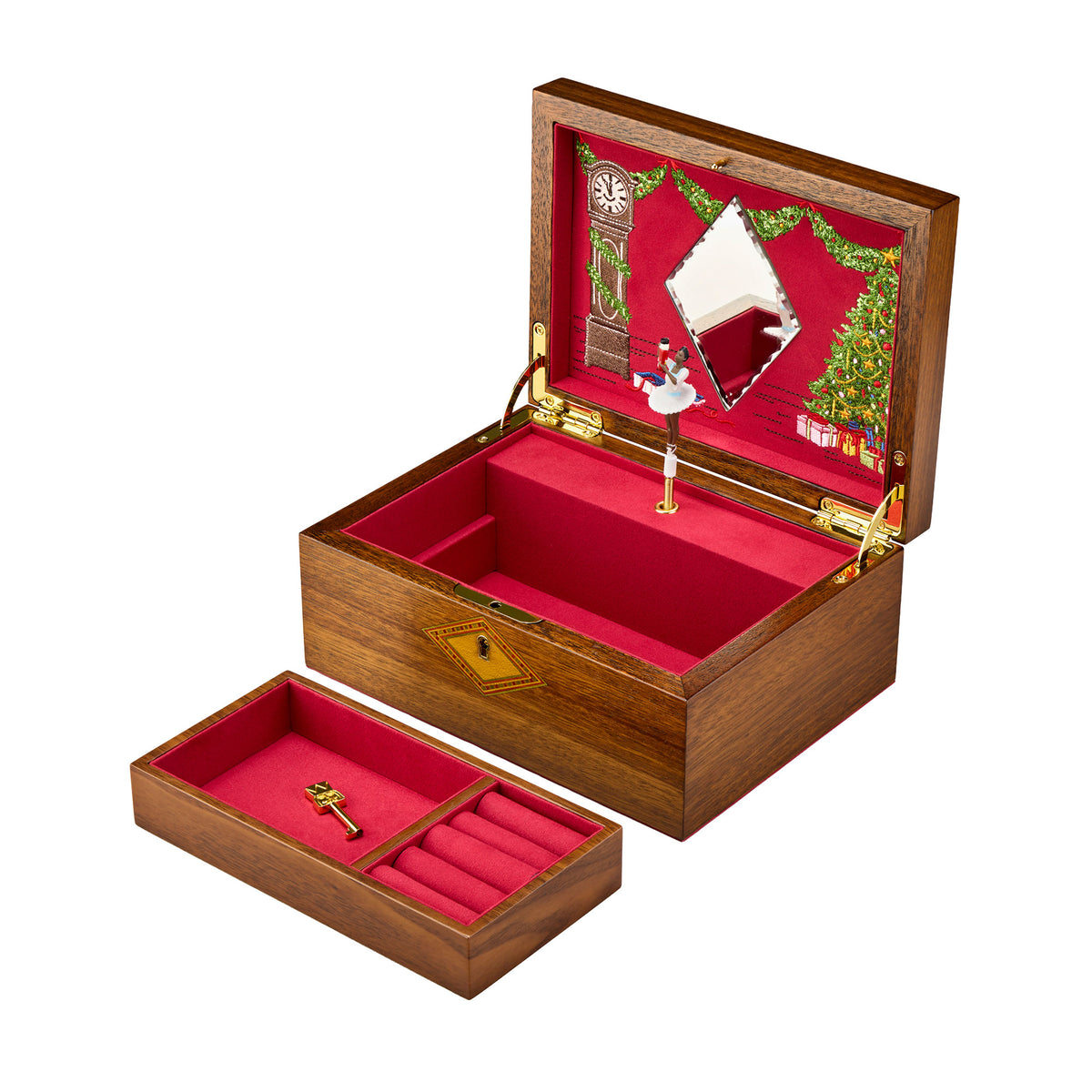 WOLF Nutcracker Ballet Musical Jewellery Box - Michael Jones Jeweller