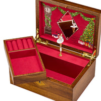WOLF Nutcracker Ballet Musical Jewellery Box