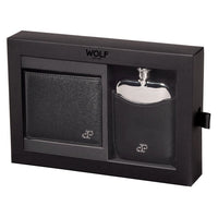 Wolf Philipp Billfold and Hip Flask Gift Set