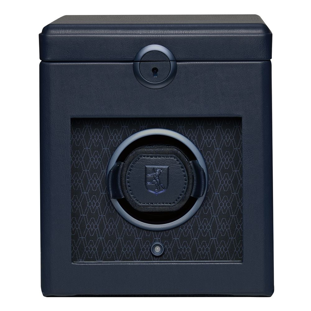 WOLF Earth Single Watch Winder Midnight Blue - ONLINE EXCLUSIVE - Michael Jones Jeweller