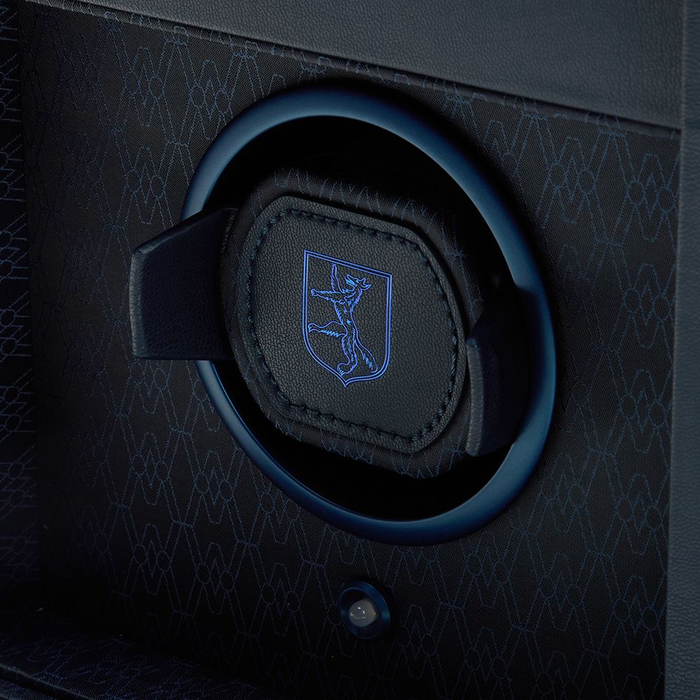 WOLF Earth Single Watch Winder Midnight Blue - ONLINE EXCLUSIVE - Michael Jones Jeweller