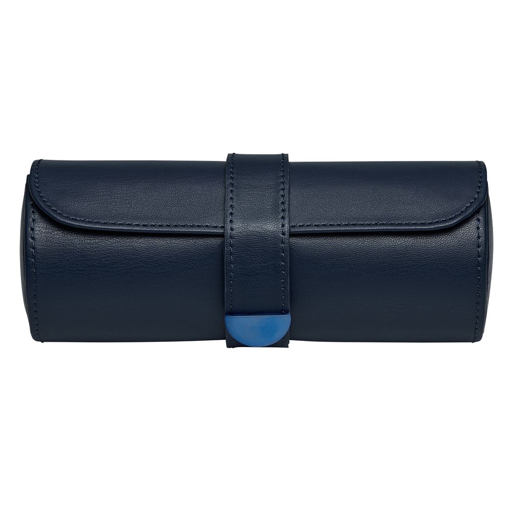 WOLF Earth Triple Watch Roll Midnight Blue - ONLINE EXCLUSIVE - Michael Jones Jeweller