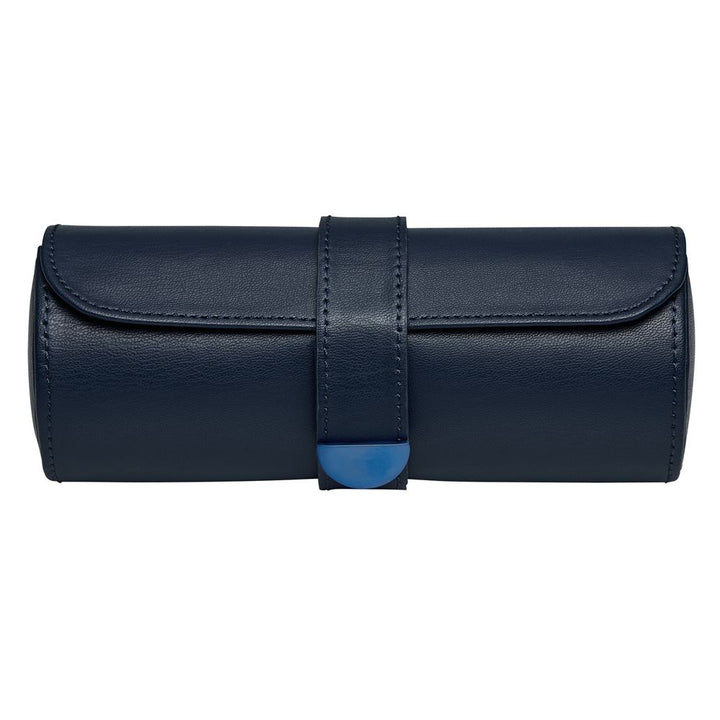 WOLF Earth Triple Watch Roll Midnight Blue - ONLINE EXCLUSIVE