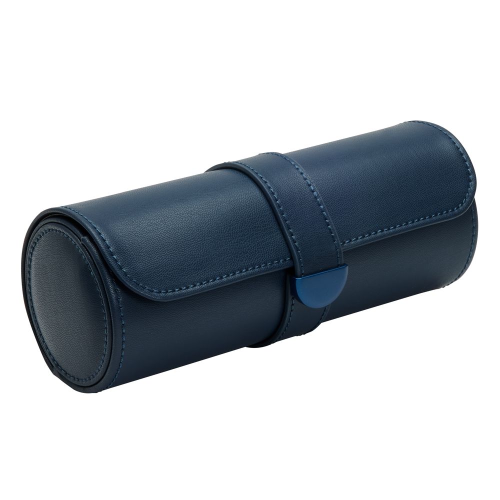 WOLF Earth Triple Watch Roll Midnight Blue - ONLINE EXCLUSIVE - Michael Jones Jeweller