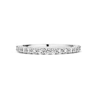 Ti Sento Cubic Zirconia Half Eternity Ring - Michael Jones Jeweller