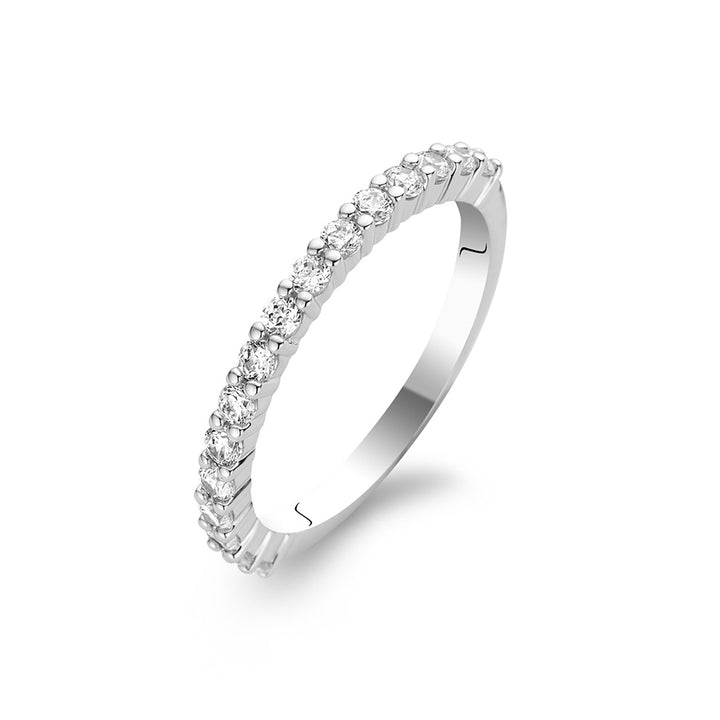 Ti Sento Cubic Zirconia Half Eternity Ring - Michael Jones Jeweller