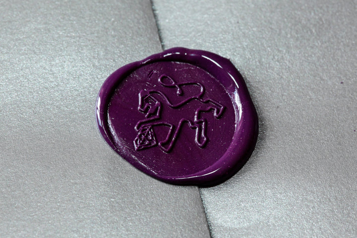 Michael Jones Jeweller Purple Wax Seal