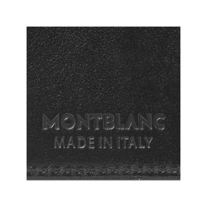 Montblanc Leather - Meisterstück 6cc Black Leather Card Holder - Michael Jones Jeweller