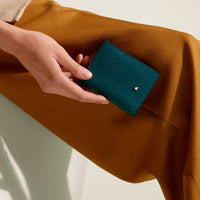 Montblanc Leather - Sartorial Mini Wallet 4CC - Cyprus Blue - Michael Jones Jeweller