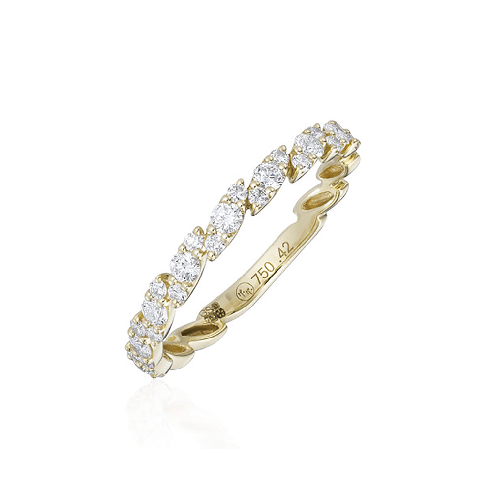 Diamond 18ct Yellow Gold Marquise Ring - Michael Jones Jeweller