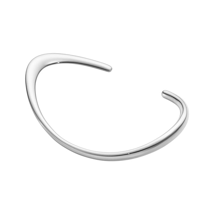 Georg Jensen OFFSPRING Sterling Silver Slim Bangle - Michael Jones Jeweller