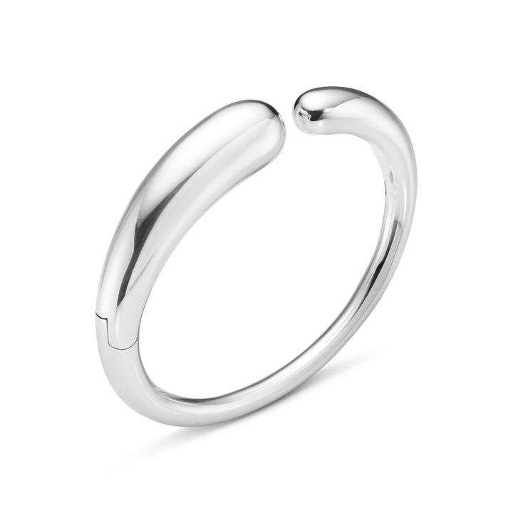 Georg Jensen MERCY Sterling Silver Hinged Bangle