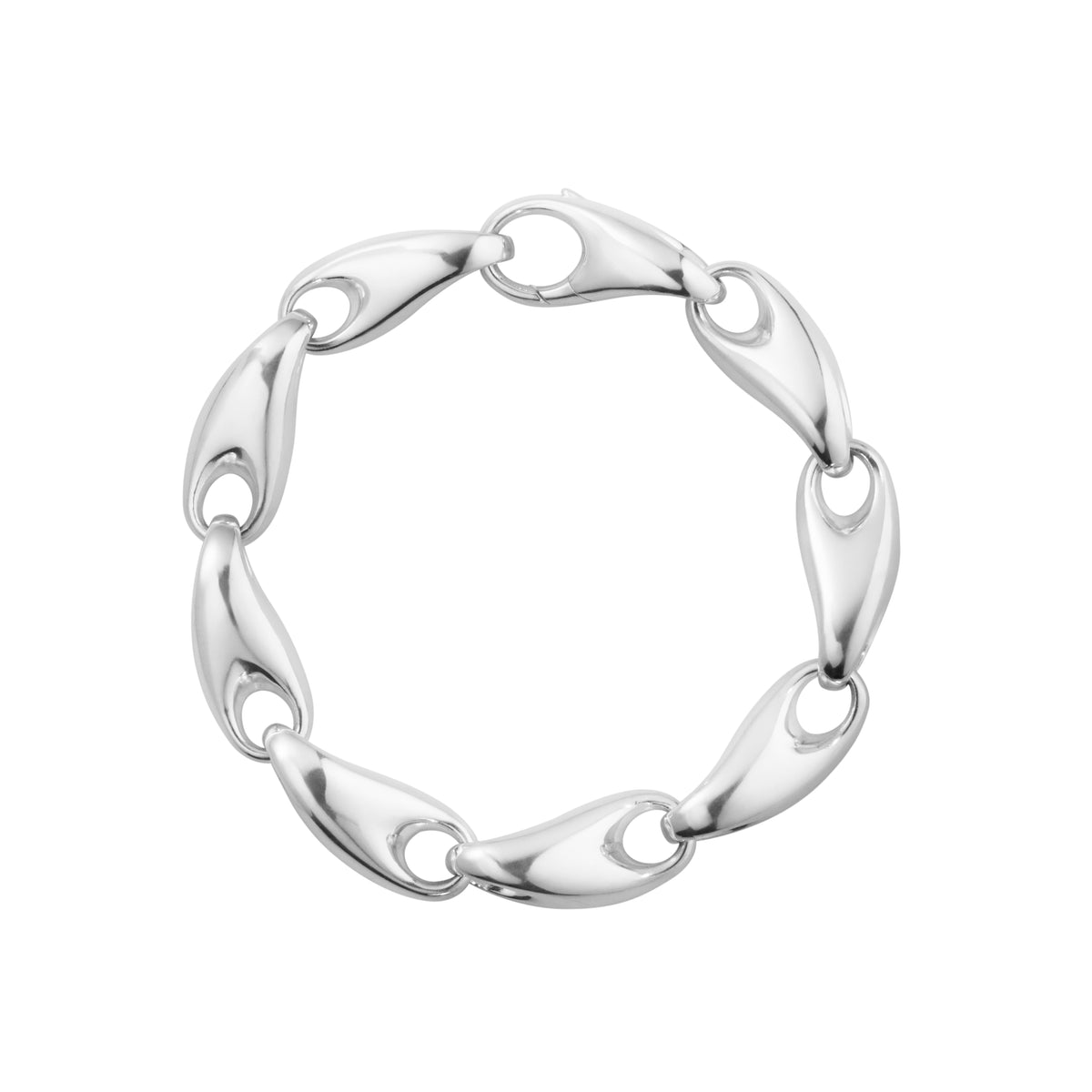 Georg Jensen REFLECT Sterling Silver Bracelet - Michael Jones Jeweller