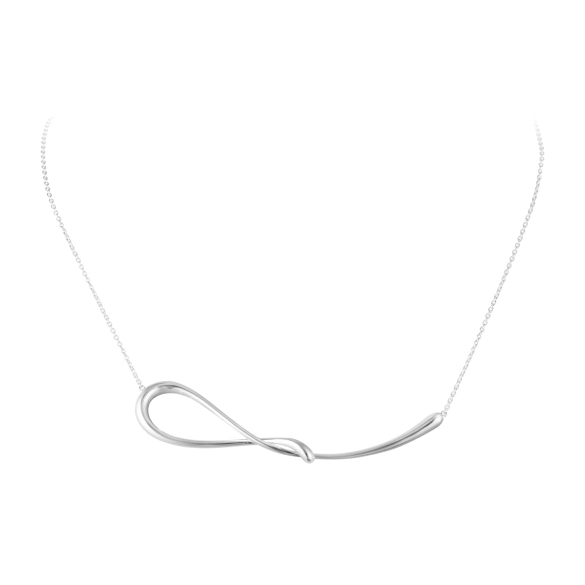 Georg Jensen MERCY Sterling Silver Necklace - Michael Jones Jeweller