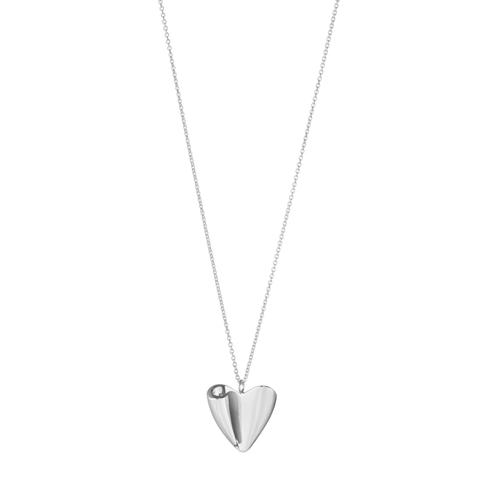 Georg Jensen 2024 HEART Sterling Silver Pendant - Michael Jones Jeweller