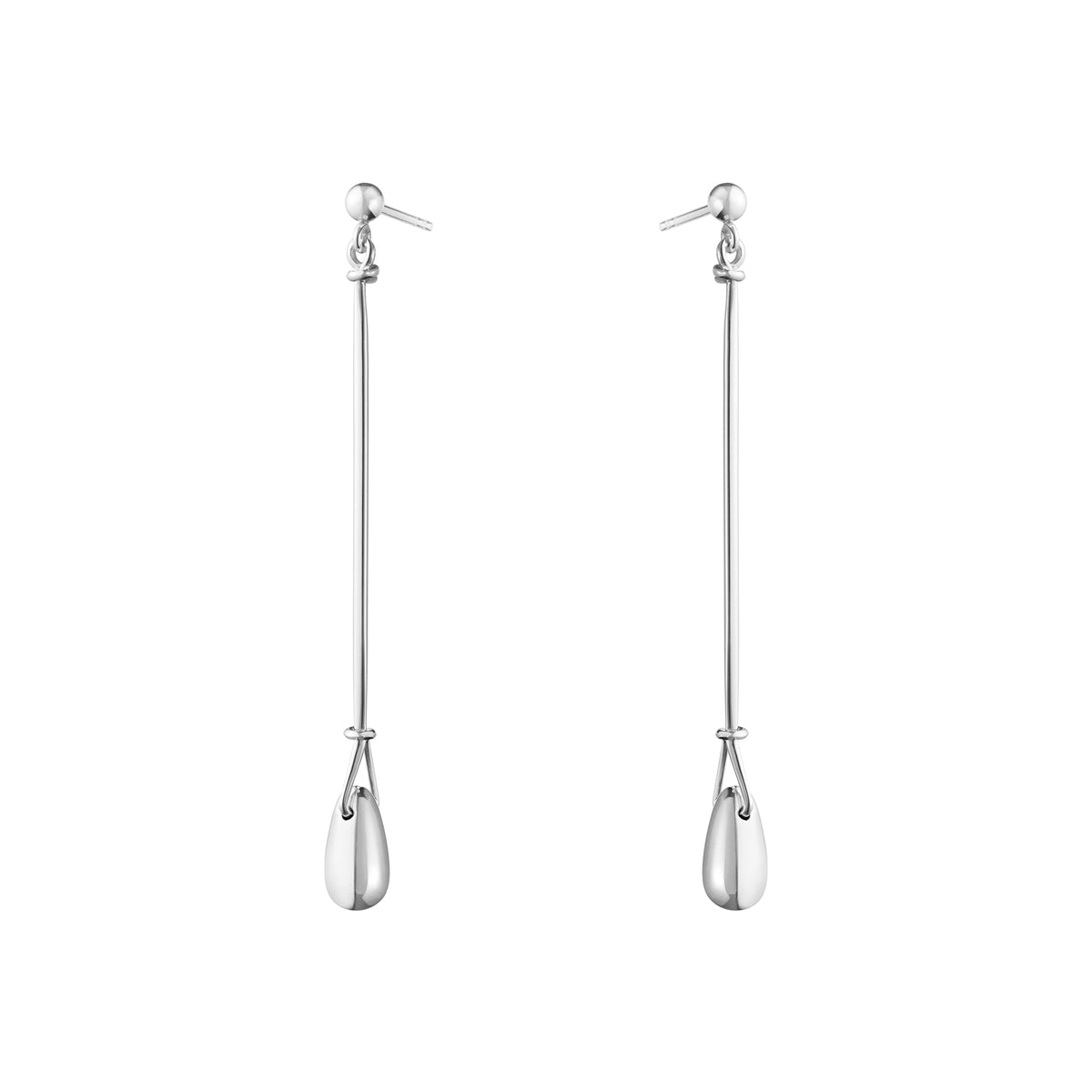 Georg Jensen VIVIANNA TORUN Long Drop Earrings - Michael Jones Jeweller
