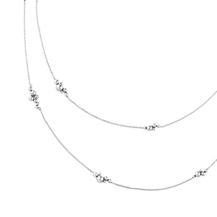 Georg Jensen MOONLIGHT GRAPES Sautoir 120cm Necklace - Michael Jones Jeweller