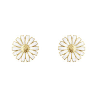 Georg Jensen DAISY 2025 18ct Yellow Gold Plated Sterling Silver Stud Earrings - Michael Jones Jeweller