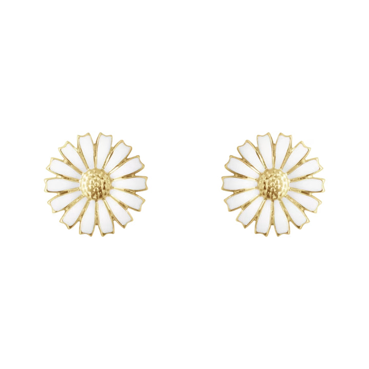 Georg Jensen DAISY 2025 18ct Yellow Gold Plated Sterling Silver Stud Earrings