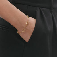 Georg Jensen OFFSPRING 18ct Yellow Gold Bracelet