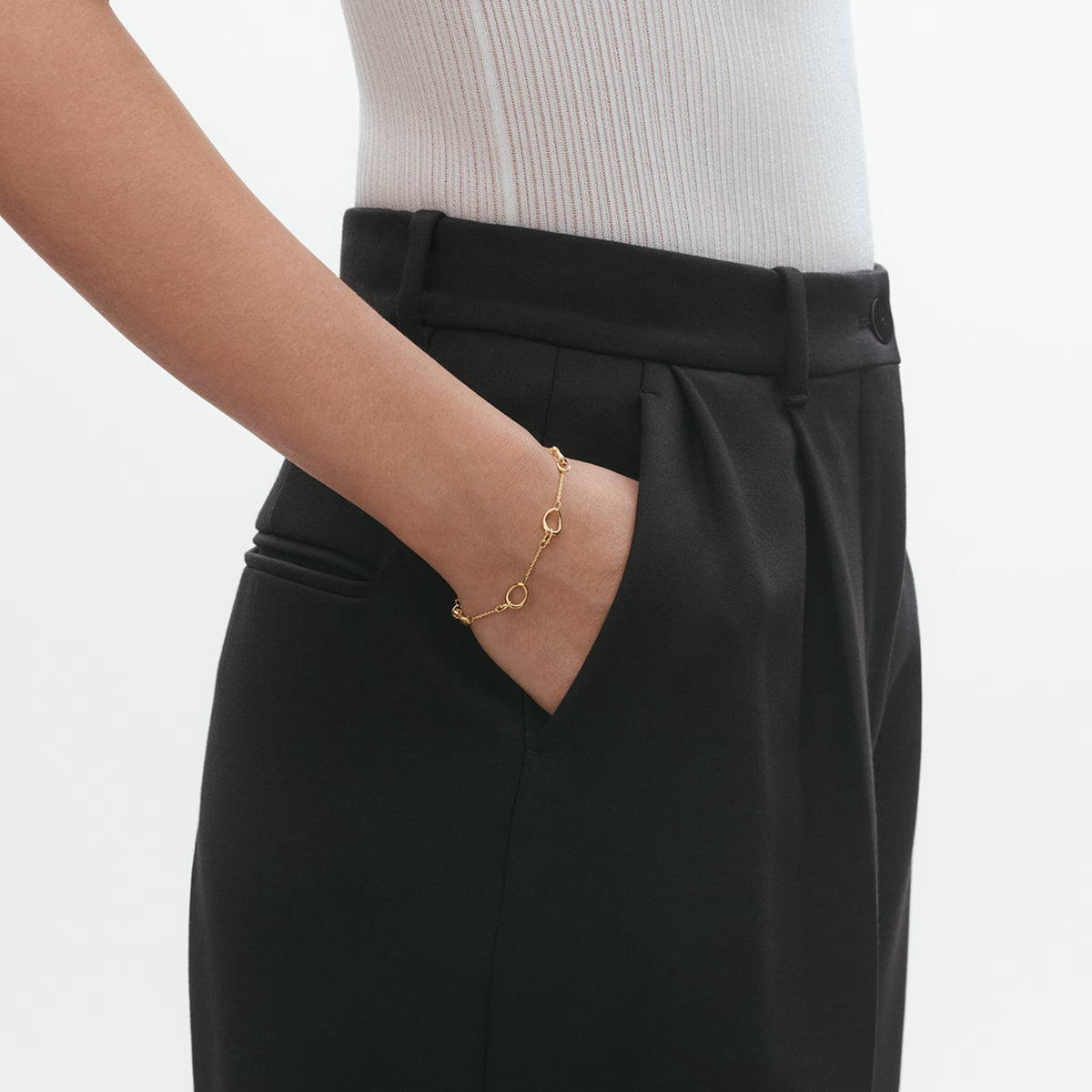 Georg Jensen OFFSPRING 18ct Yellow Gold Bracelet