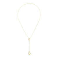 Georg Jensen OFFSPRING 18ct Yellow Gold Lariat Necklace