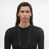 Georg Jensen OFFSPRING Sterling Silver Sautoir 90cm Necklace