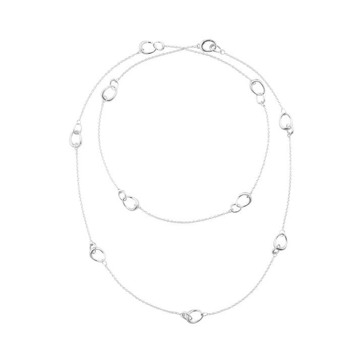 Georg Jensen OFFSPRING Sterling Silver Sautoir 90cm Necklace