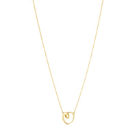 Georg Jensen Heart 2026 18ct Yellow Gold Pendant