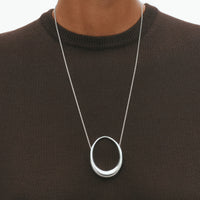 Georg Jensen OFFSPRING Sterling Silver Large Pendant