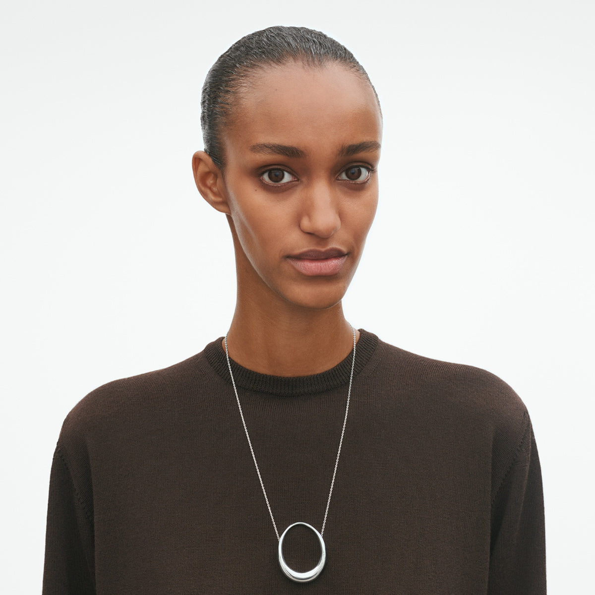 Georg Jensen OFFSPRING Sterling Silver Large Pendant