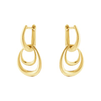 Georg Jensen OFFSPRING 18ct Yellow Gold Small Earrings