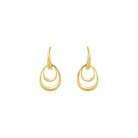 Georg Jensen OFFSPRING 18ct Yellow Gold Small Earrings
