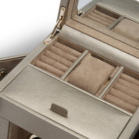 WOLF Palermo Single Watch Winder With Jewellery Storage - Michael Jones Jeweller
