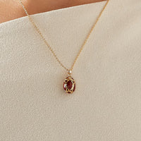Fabergé Heritage Forever Palais Mini Egg Pendant 18ct Rose Gold Red Guilloché Enamel