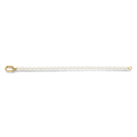 Ti Sento Yellow Gold Plated Synthetic Pearl Bracelet - Michael Jones Jeweller