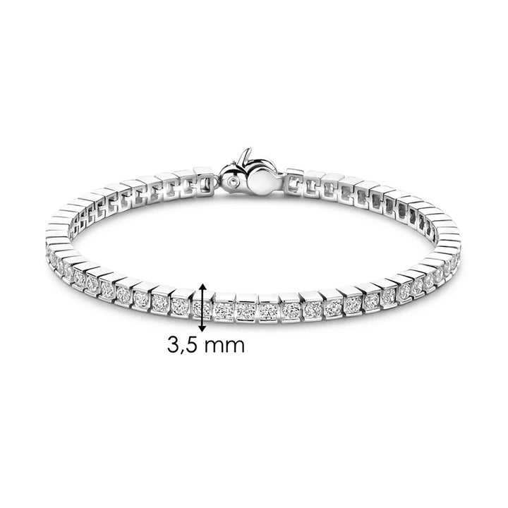 Ti Sento Cubic Zirconia Tennis Bracelet - Michael Jones Jeweller