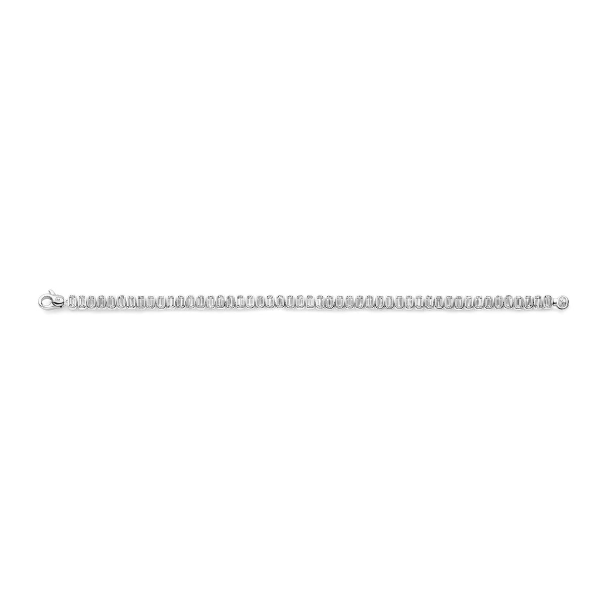 Ti Sento Cubic Zirconia Tennis Bracelet 23040ZI - Michael Jones Jeweller