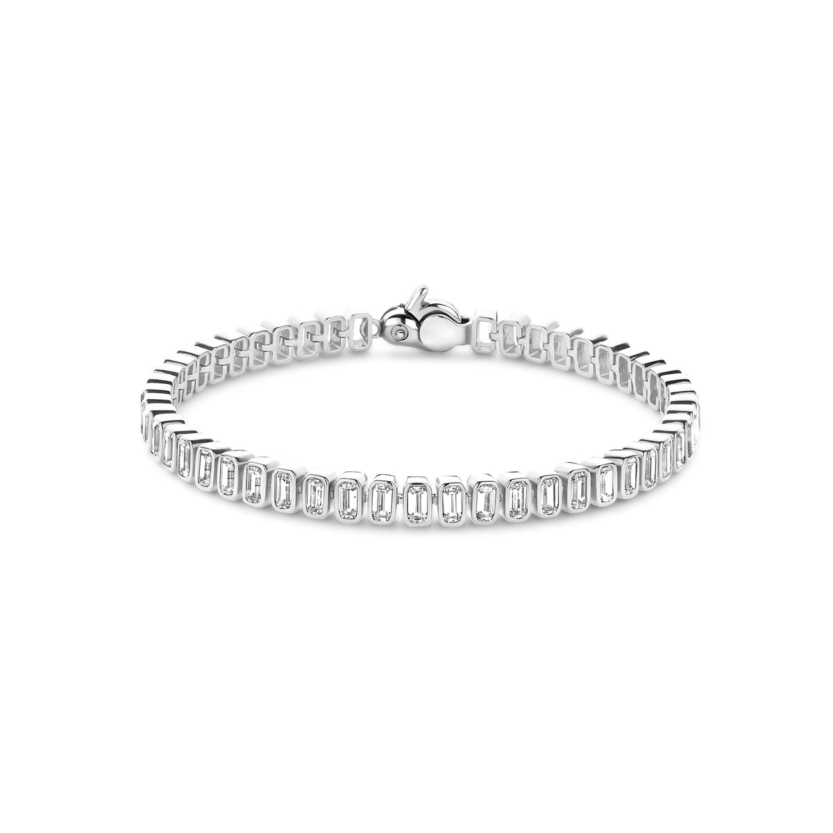Ti Sento Cubic Zirconia Tennis Bracelet 23040ZI - Michael Jones Jeweller