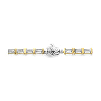 Ti Sento Yellow Gold Plated Cubic Zirconia Tennis Bracelet - Michael Jones Jeweller