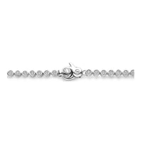 Ti Sento Yellow Gold Plated Green Cubic Zirconia Tennis Bracelet - Michael Jones Jeweller