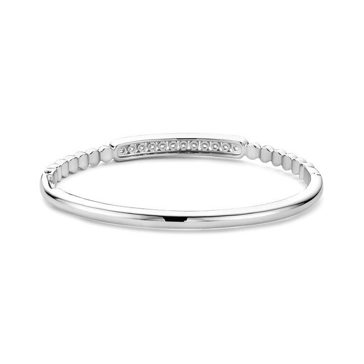 Ti Sento Cubic Zirconia Bar Bangle 23044ZI - Michael Jones Jeweller