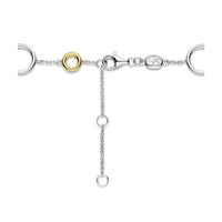Ti Sento Yellow Gold Plated Cubic Zirconia Infinity Bracelet - Michael Jones Jeweller