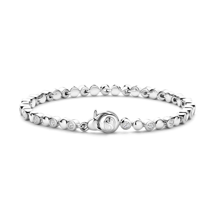 Ti Sento Cubic Zirconia Bubble Bracelet 23066ZI