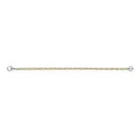 Ti Sento Yellow Gold Plated Cubic Zirconia Bubble Bracelet 23066ZY