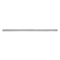 Ti Sento Cubic Zirconia Double Row Tennis Bracelet 23067ZI - Michael Jones Jeweller